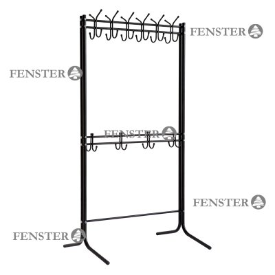 Вешалка металлическая напольная двухсторонняя