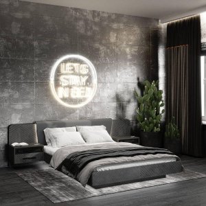 Ліжко Бруклін 2 Біле