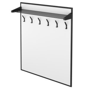 Вішак настінний Флорида Чорний