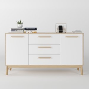 Комод Остін 2 Білий