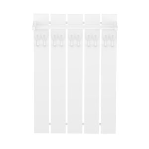 Вішак настінний Прага Білий