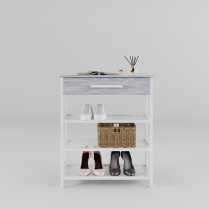 Підставка для взуття Рум Біла