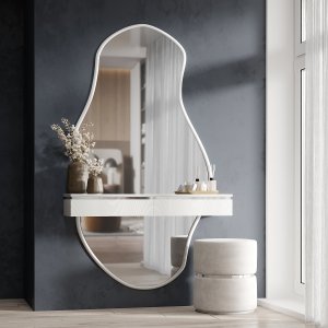 Трюмо у спальню Монталь Срібло