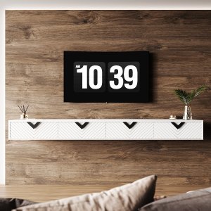 Тумба під телевізор Оксфорд Чорна