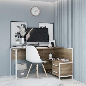 Стіл Вектор Білий