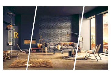 Интерьер в стиле Лофт  Интерьер в стиле Лофт