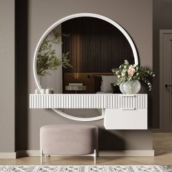 Трюмо Редісон 2 Біле Fenster