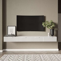 Тумба під телевізор Редісон Біла Fenster