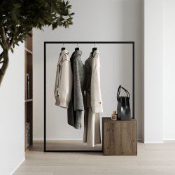 Стійка для одягу Квадро 6 Fenster