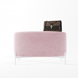 Пуф Честер Білий