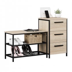 Тумба для взуття Дакара Чорна