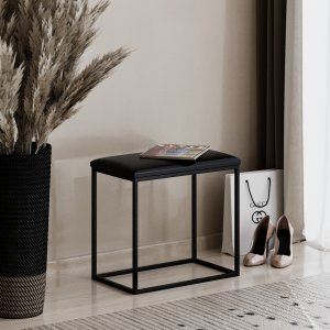 Банкетка Мартіна Чорна