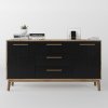 Комод Остін 2 Чорний