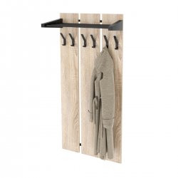 Вішак настінний Прага 2 Чорний