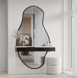 Трюмо у спальню Монталь Срібло