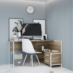 Стіл Вектор Білий