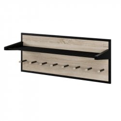 Вішак настінний Верона 1 Чорна