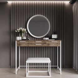 Трюмо у спальню Візаві Білий