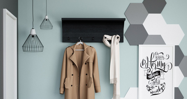 Настенная вешалка NVD-02